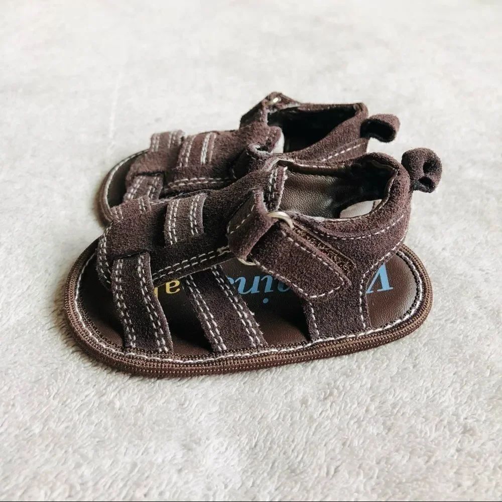 Vitamins Baby Soft Suede Fisherman Sandals